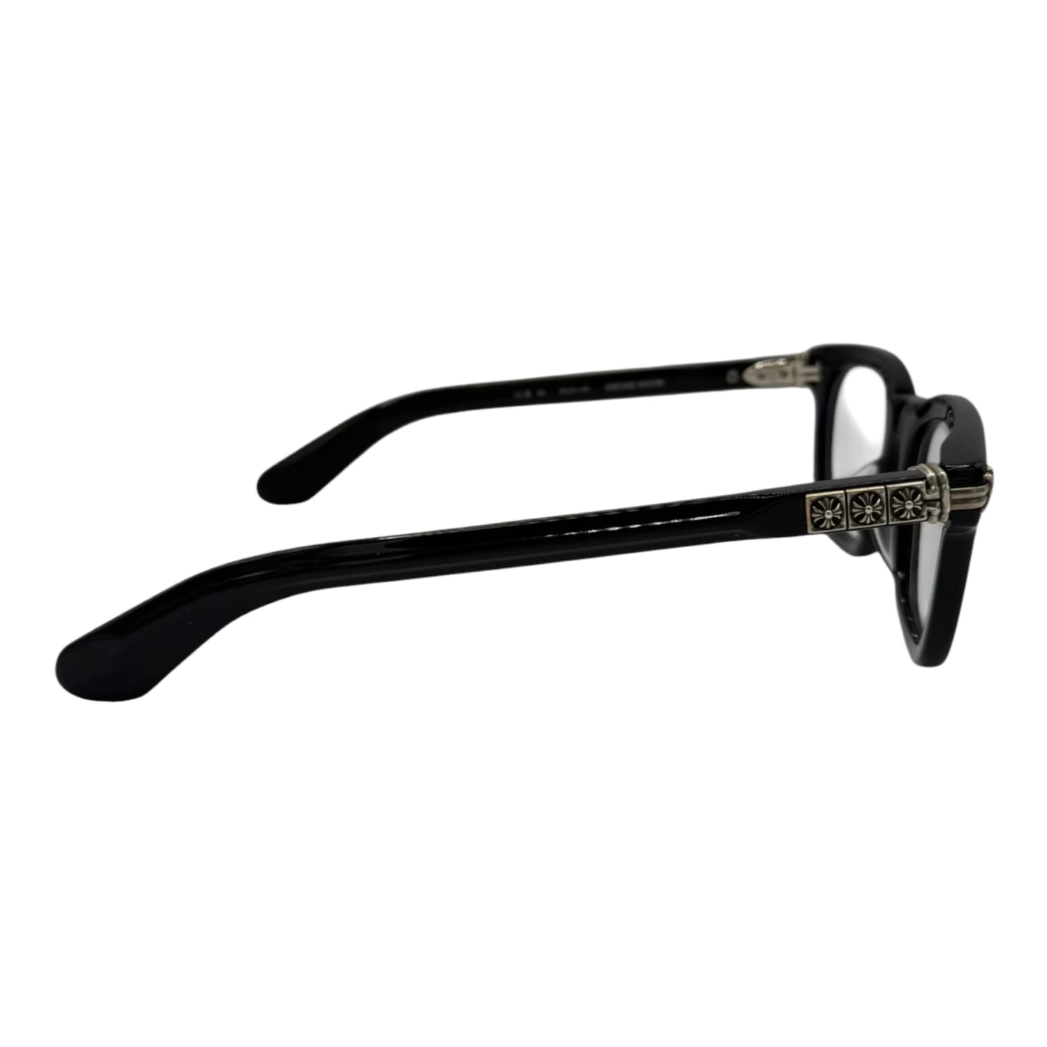 Chrome Hearts Smoke Show Black/Silver Glasses