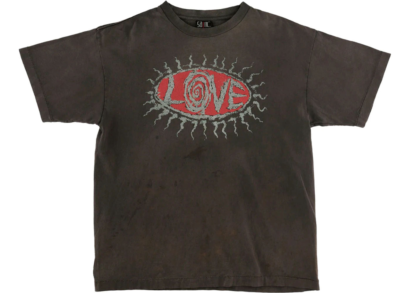 Saint Michael Love Saint Hood T-Shirt Vintage Black