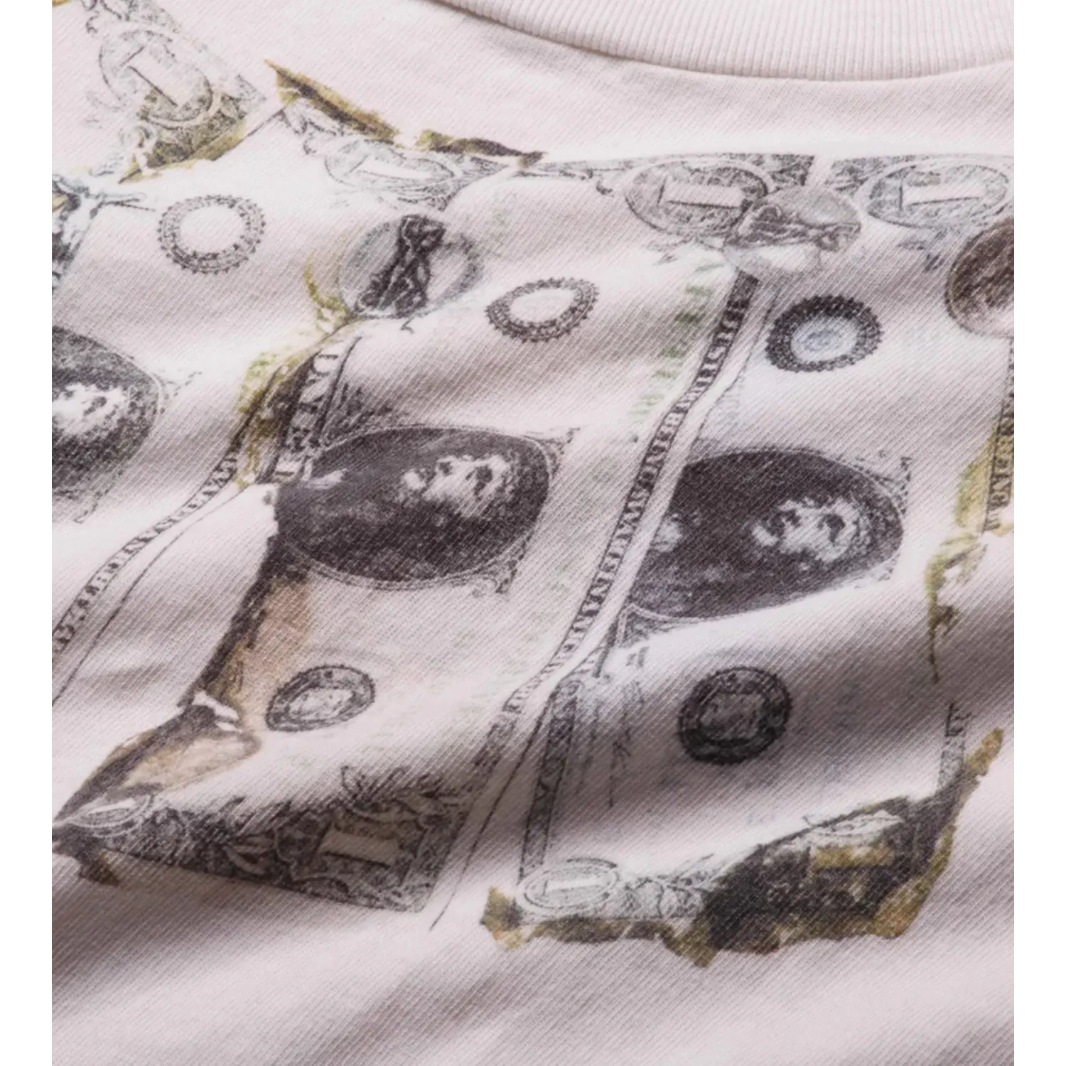 Saint Michael Money Tee Off White