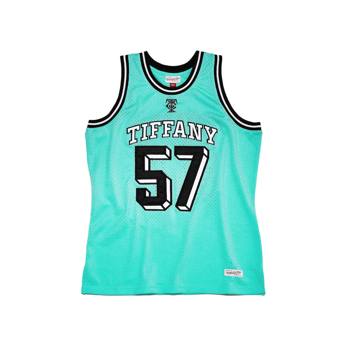 Tiffany & Co. x NBA x Mitchell & Ness Basketball Jersey Tiffany Blue/Black