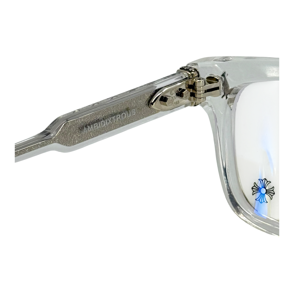 Chrome Hearts Ambidixtrous Crystal/Silver Glasses