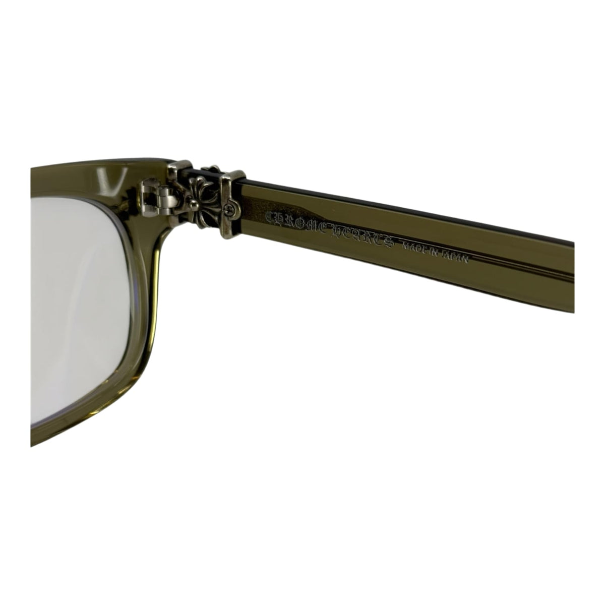 Chrome Hearts Vagilante Army/Silver Glasses