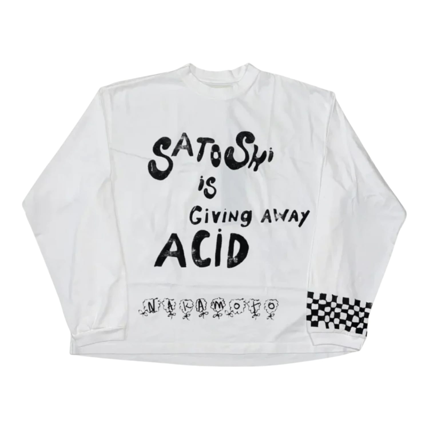 Satoshi Nakamoto Acid Longsleeve