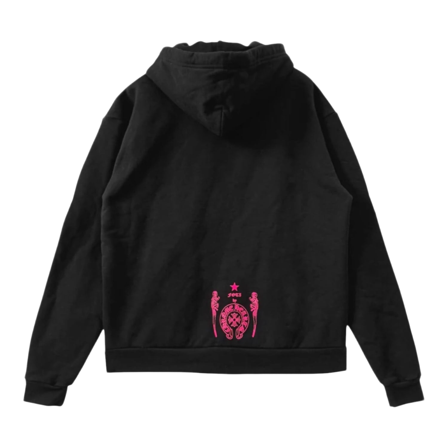 Chrome Hearts Foti Miss Lerlene Pink Hoodie Black