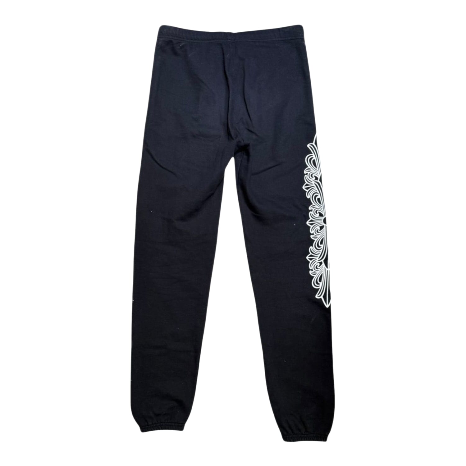 Chrome Hearts Rolling Stones Horseshoe Floral Sweatpants Black/Red