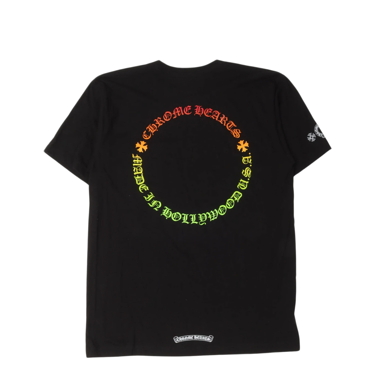 Chrome Hearts Gradient Circle T-Shirt Black