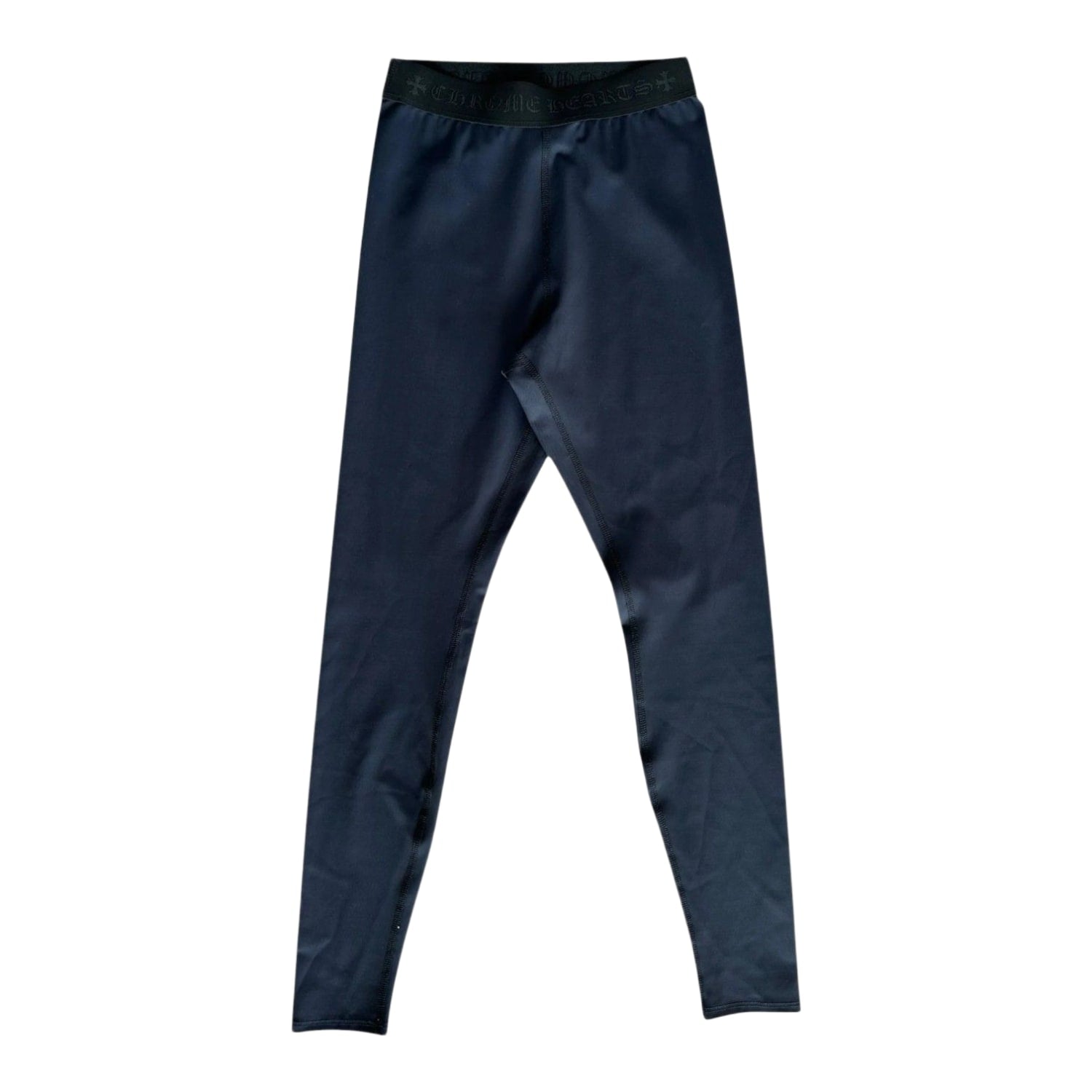 Chrome Hearts Yoga Leggings Navy Blue