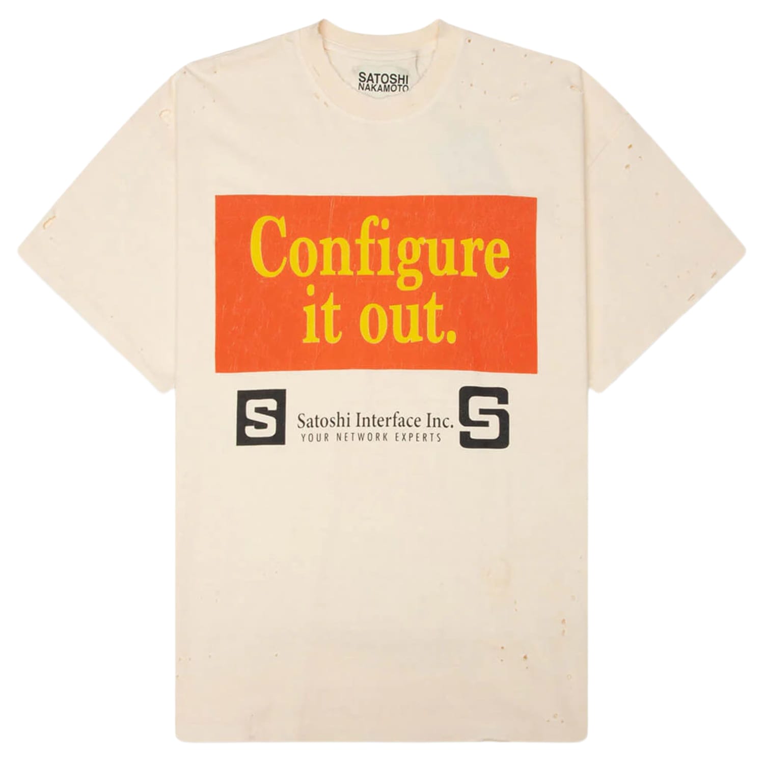 Satoshi Nakamoto Configure T-Shirt