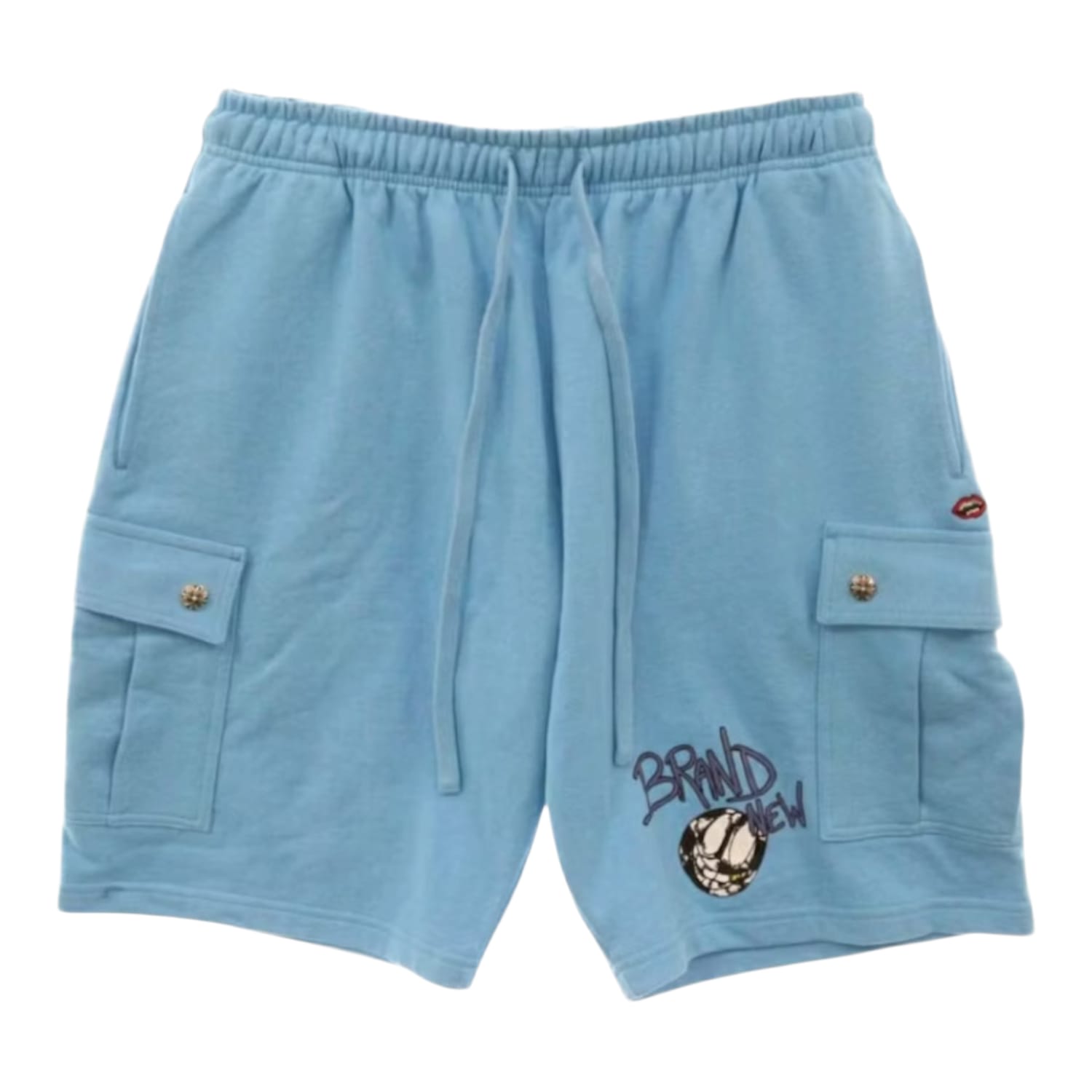 Chrome Hearts x Matty Boy Brain New Shorts Blue