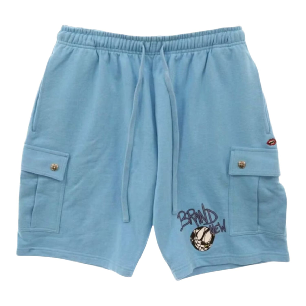 Chrome Hearts x Matty Boy Brain New Shorts Blue