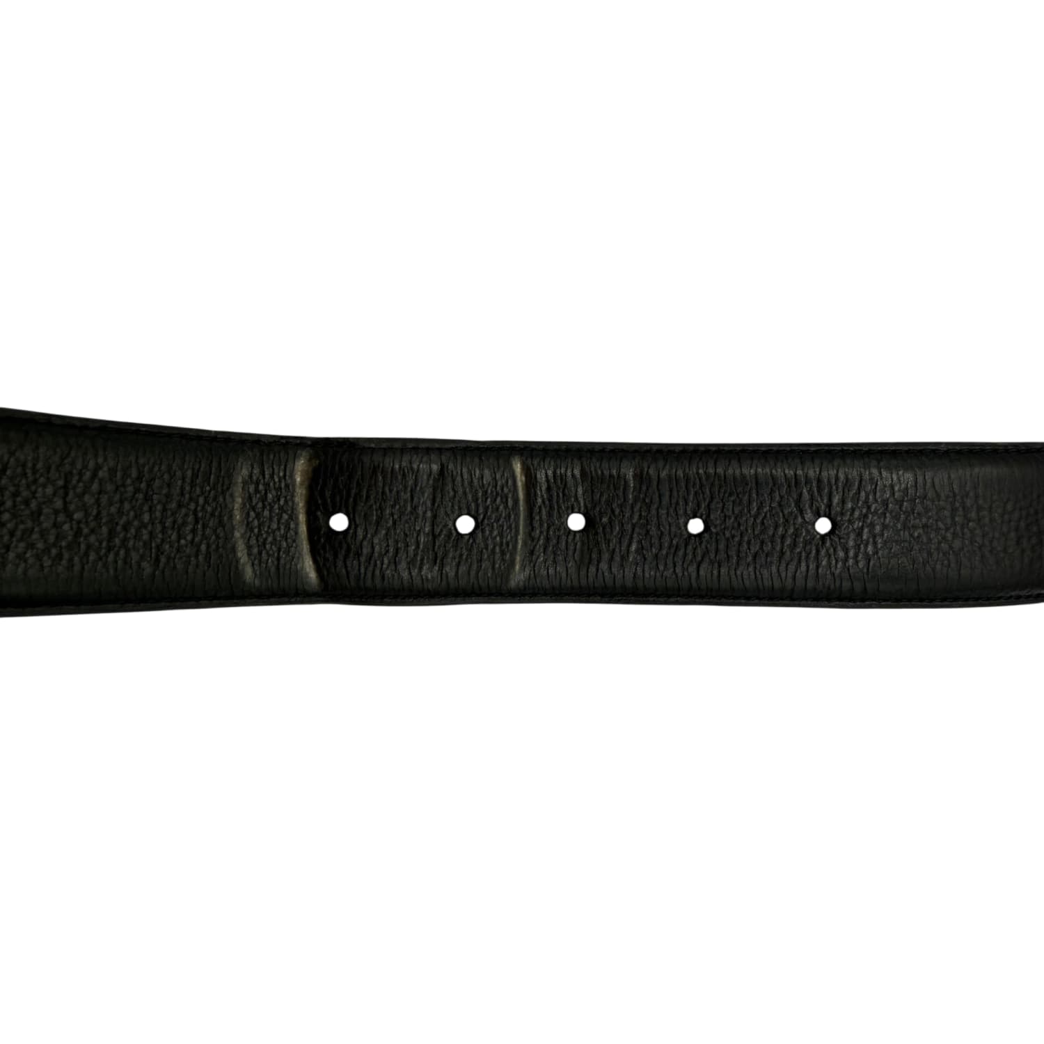 Chrome Hearts Silver Gunslinger Belt Black