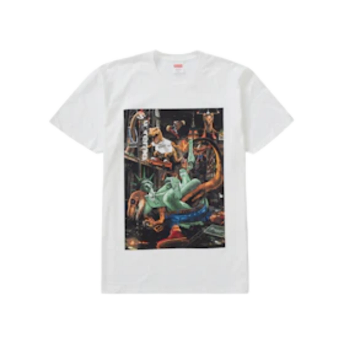 Supreme T-Rex Tee White