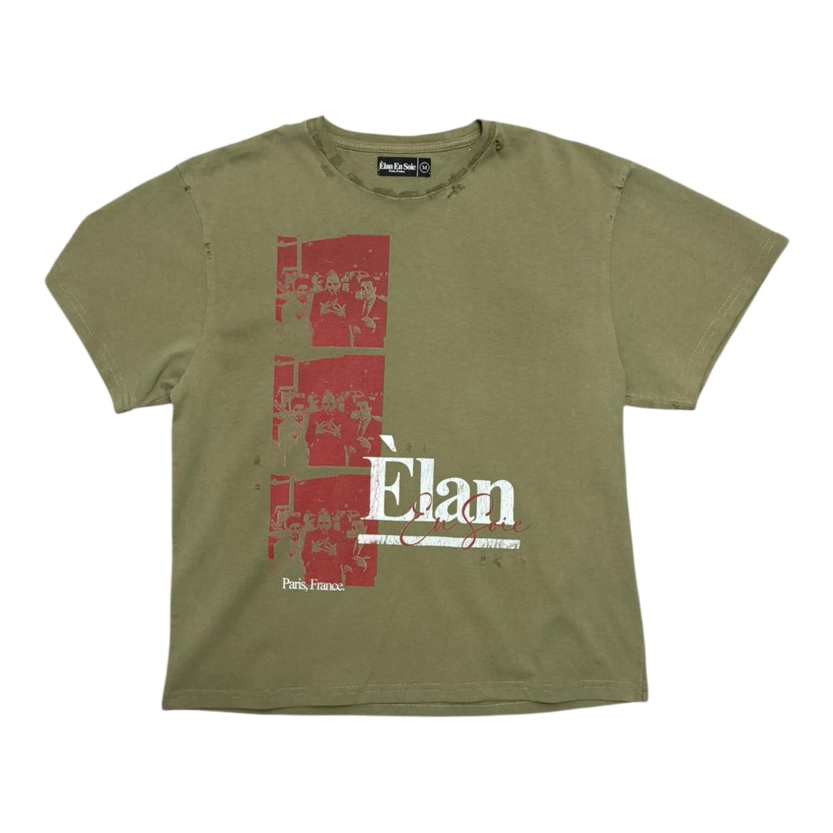 Èlan En Soie Mafia T-Shirt Green
