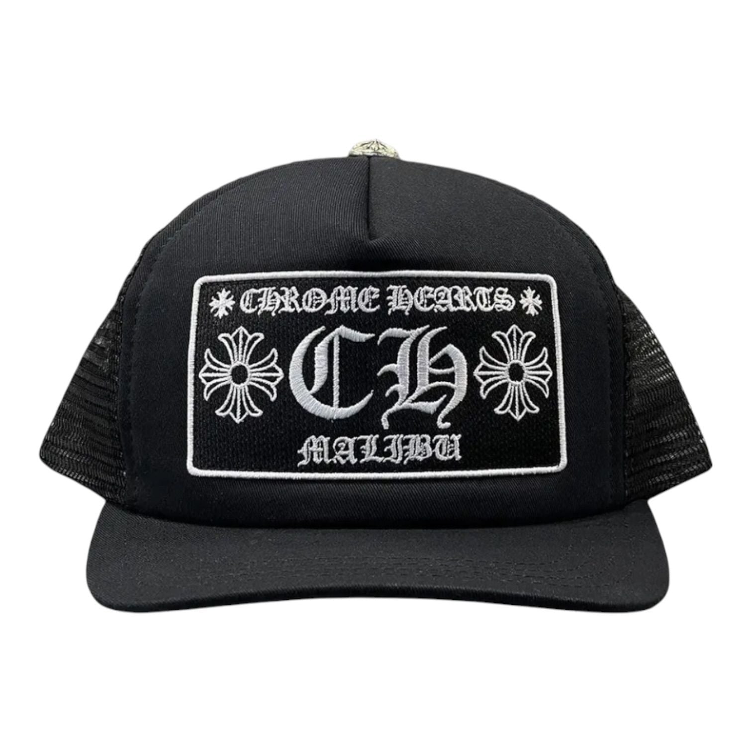 Chrome Hearts Malibu Trucker Hat Black