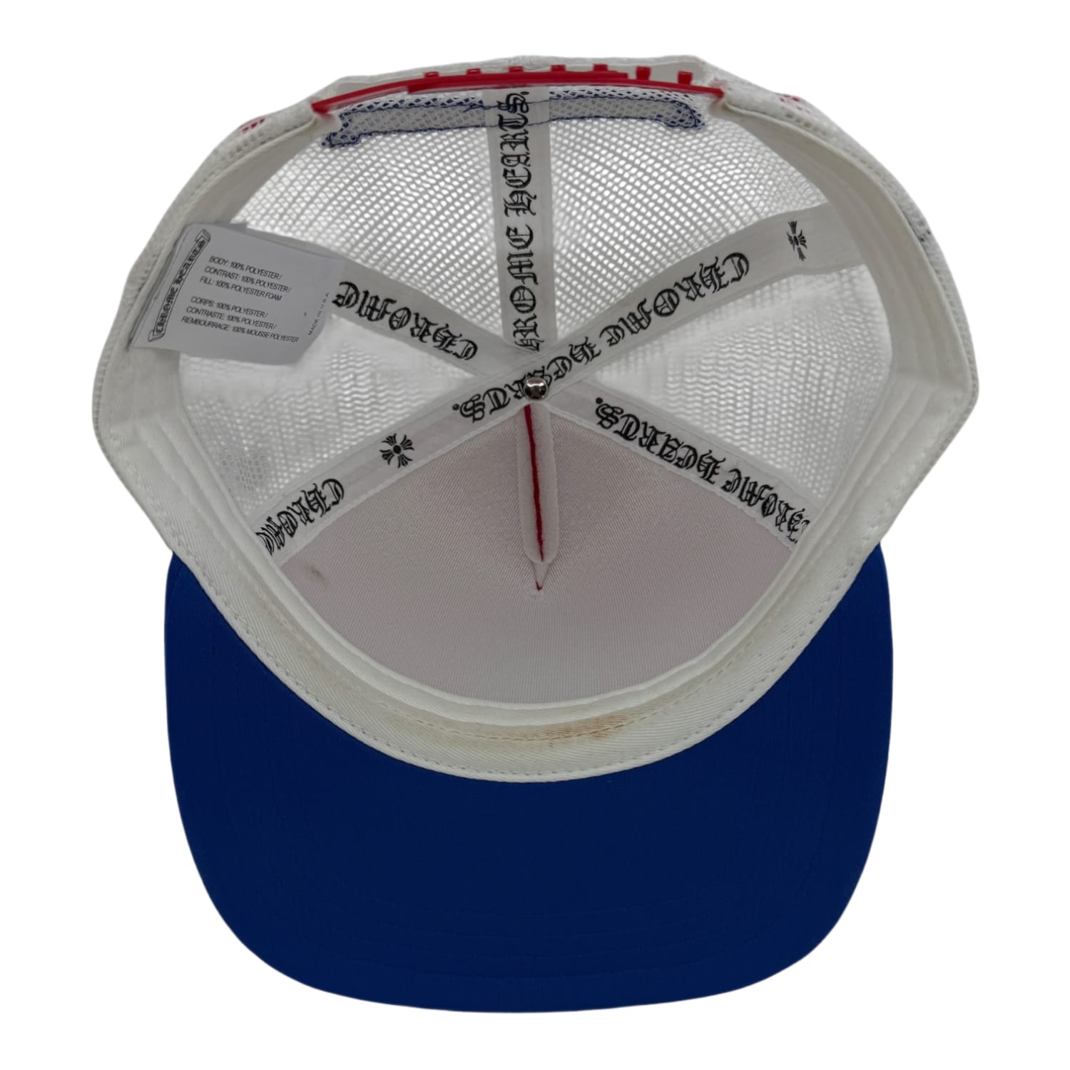 Chrome Hearts July 4th Trucker Hat Red/Blue/White