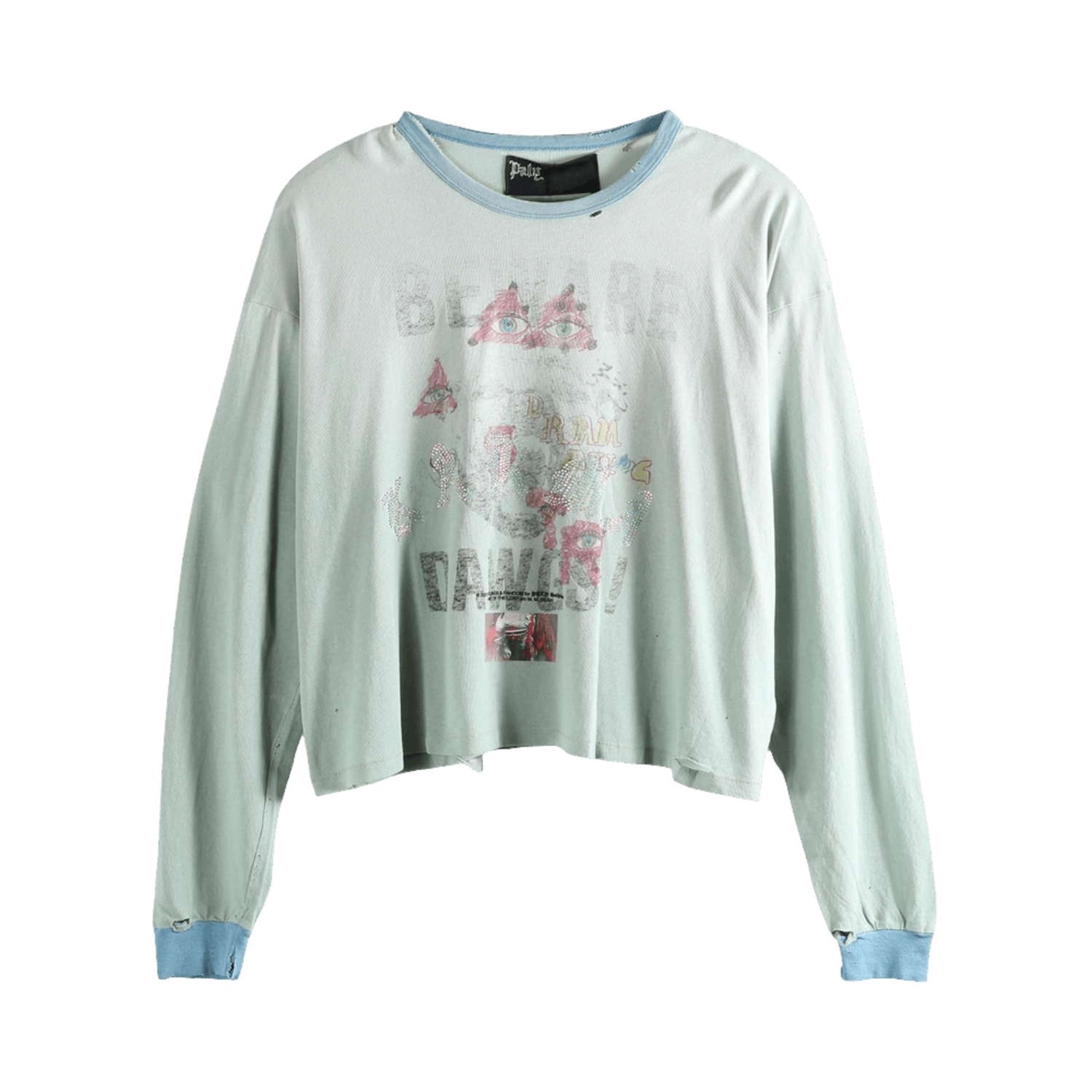 Paly Hollywood Mstr Me Tonal Long-Sleeve Tee 'Baby Blue'