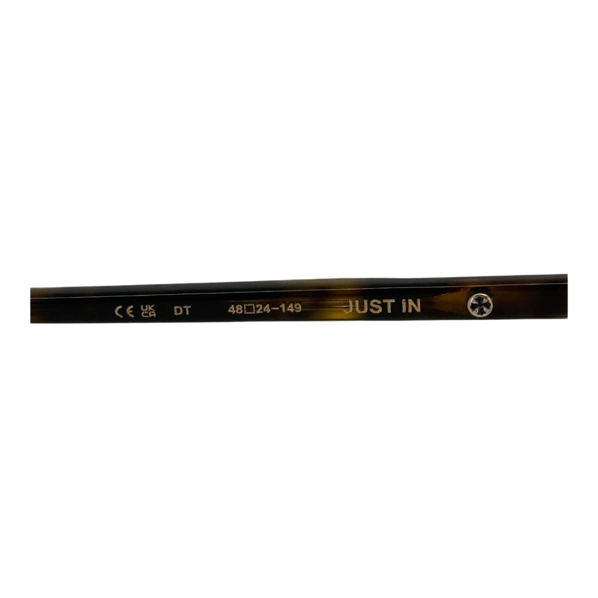 Chrome Hearts Just In Brown/18k Gold Plated Glasses