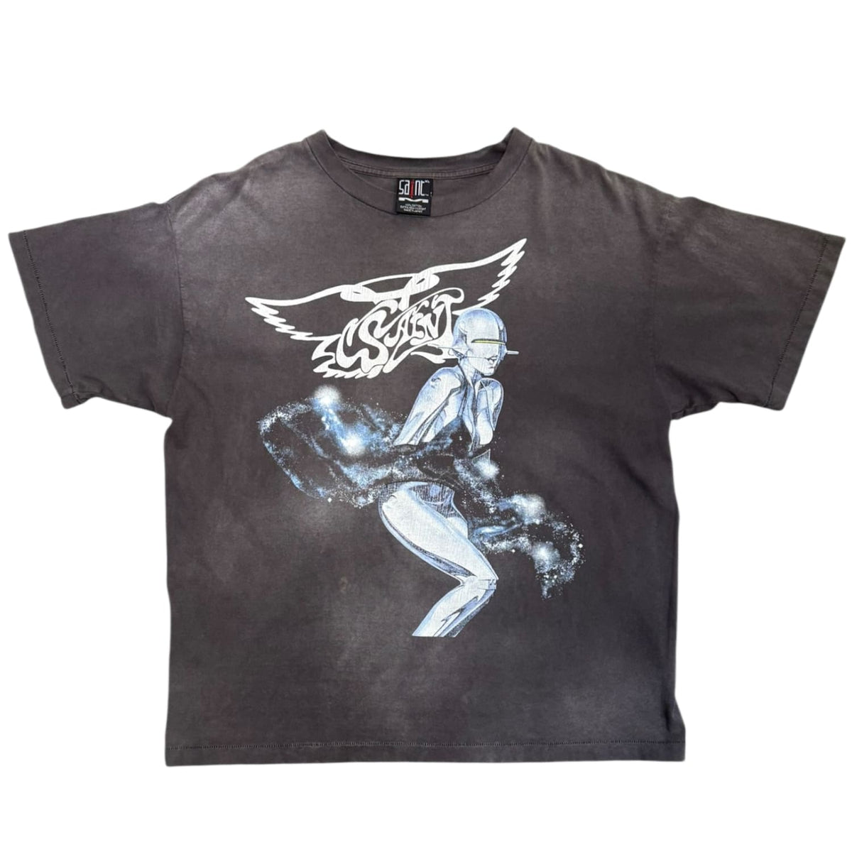 Saint Michael Hajime Sorayama Short Sleeve Tee Black