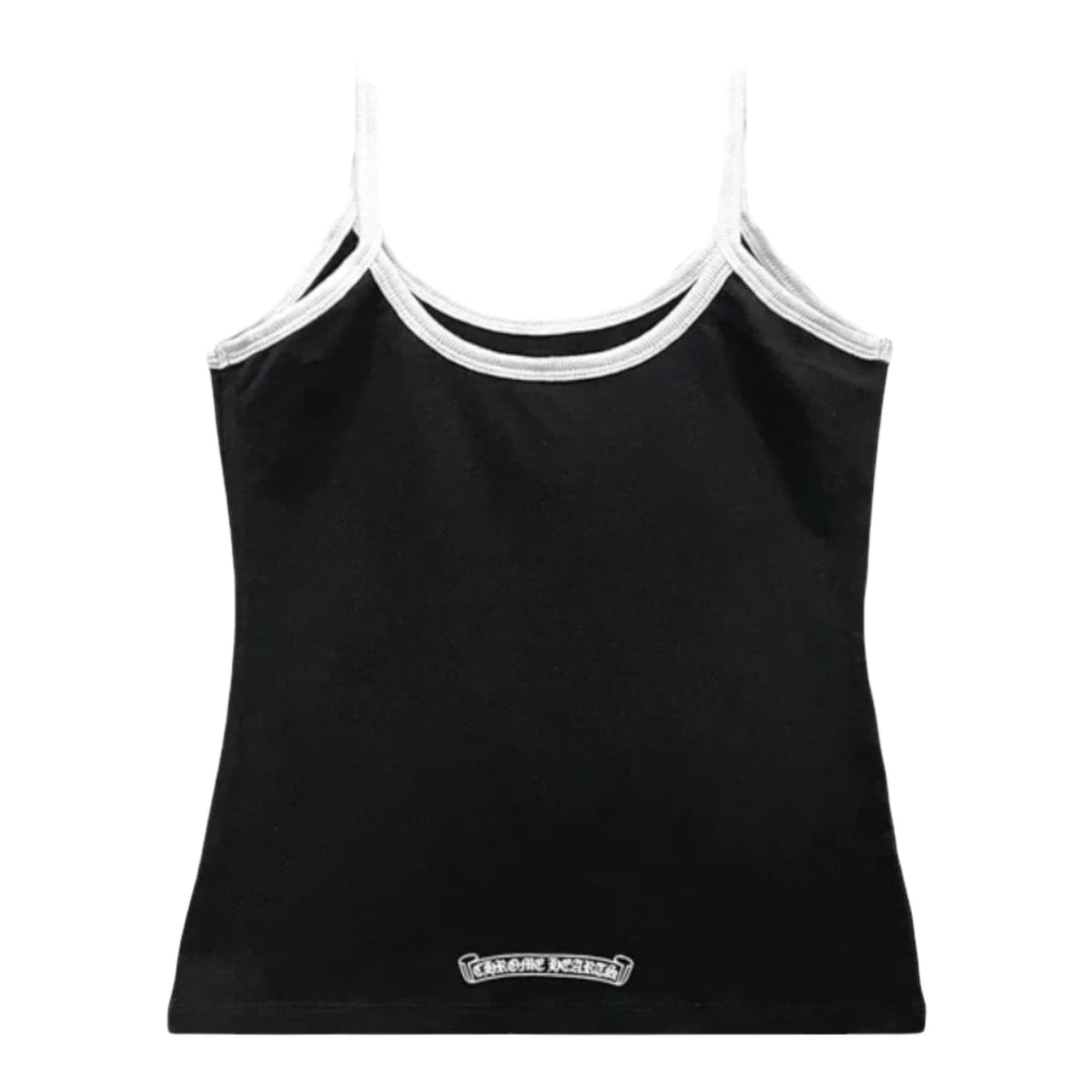 Chrome Hearts Women's Roller Skates Black Horseshoe Tank top
