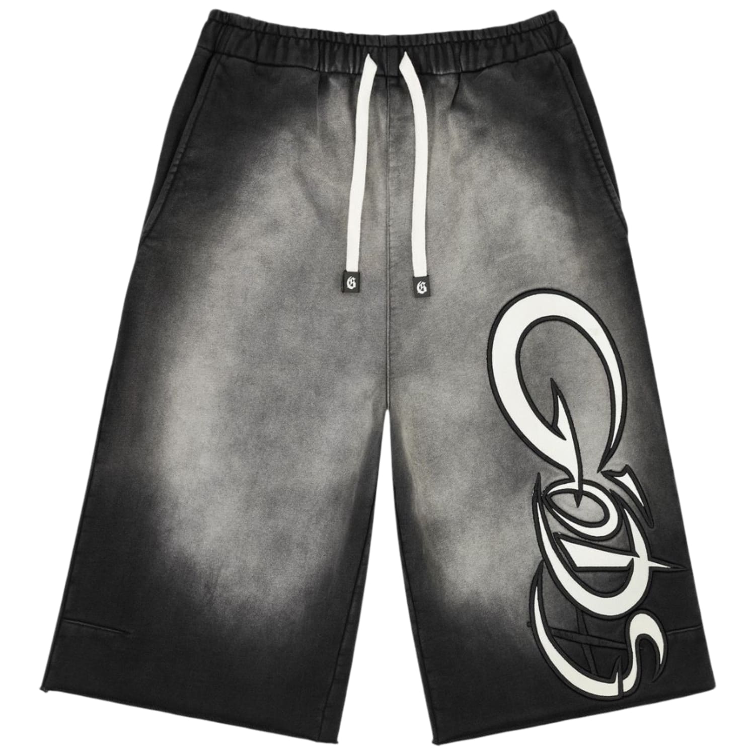 Godspeed New Age 3QTR Shorts Washed Black