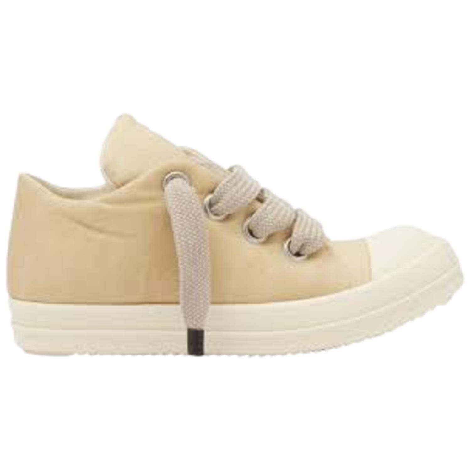 Rick Owens DRKSHDW Jumbo Lace Puffer Low Parchment Milk