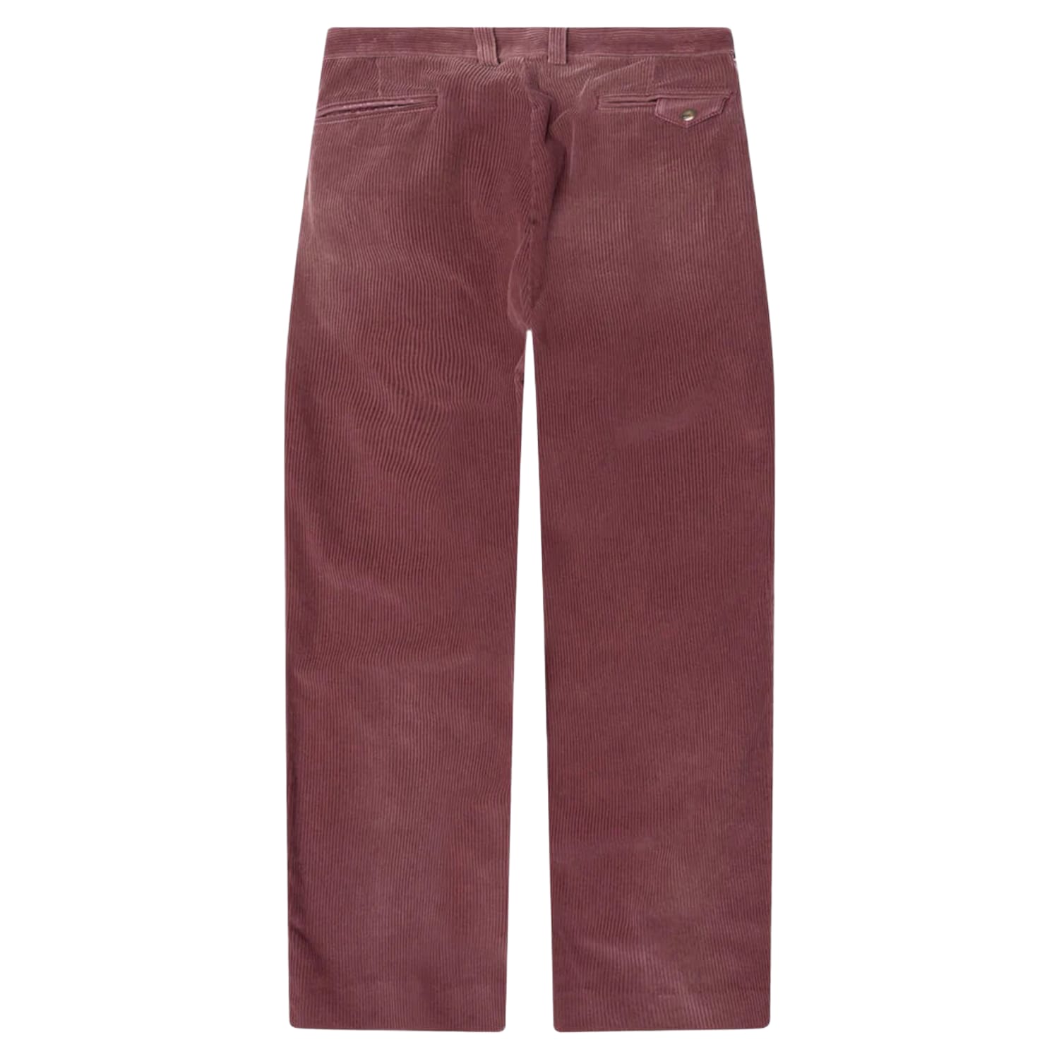 Paly Hollywood Synanon Corduroy Pleated Pants Burgundy