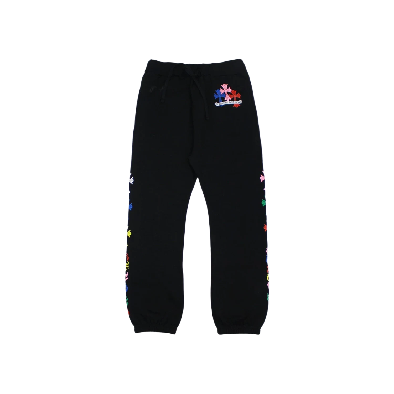 Chrome Hearts Multicolor Cross Sweatpants Black