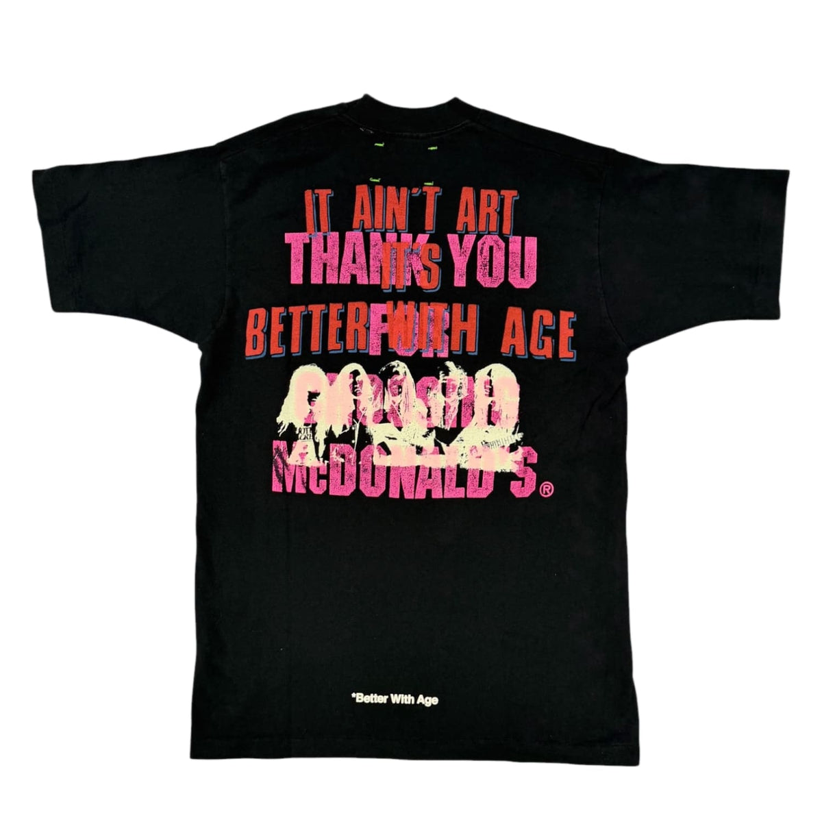 Better With Age Mush Graphic Tee Black