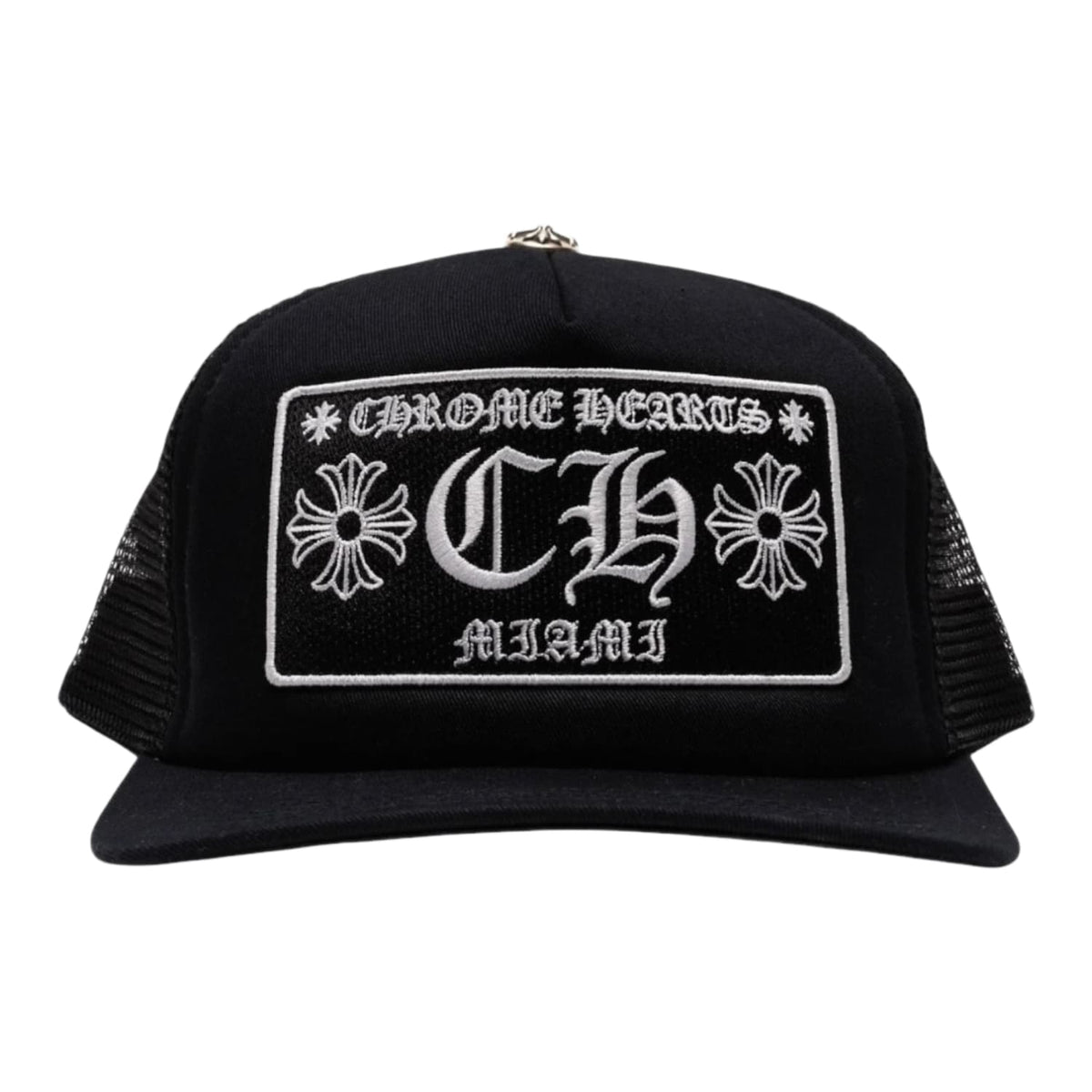 Chrome Hearts Miami Exclusive Trucker Hat Black