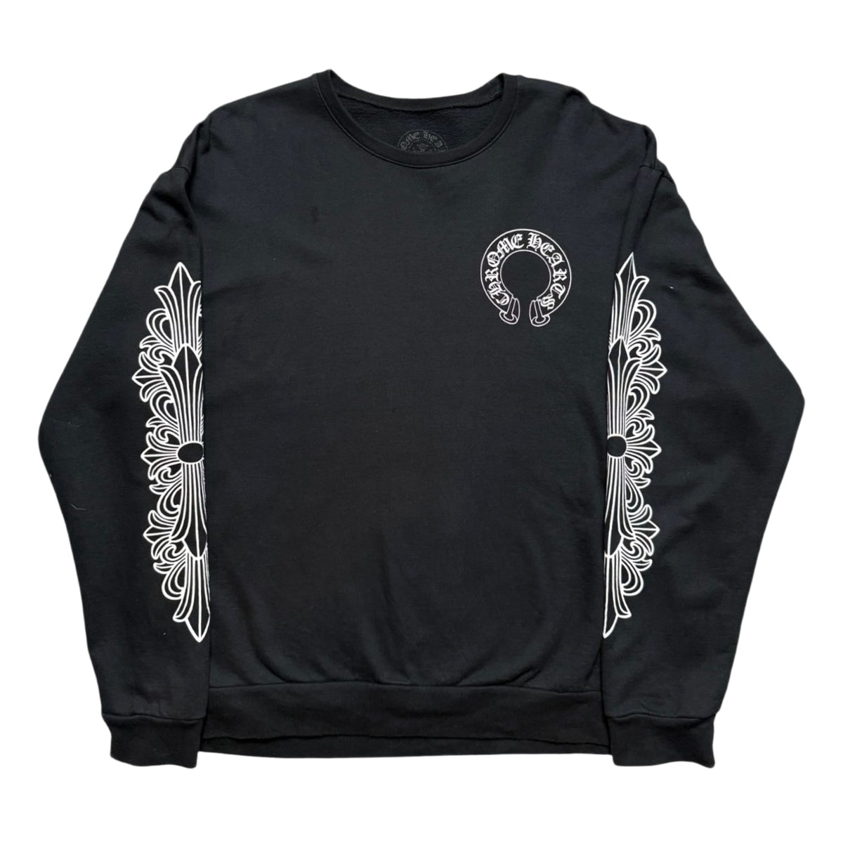 Chrome Hearts Horseshoe Crewneck Black