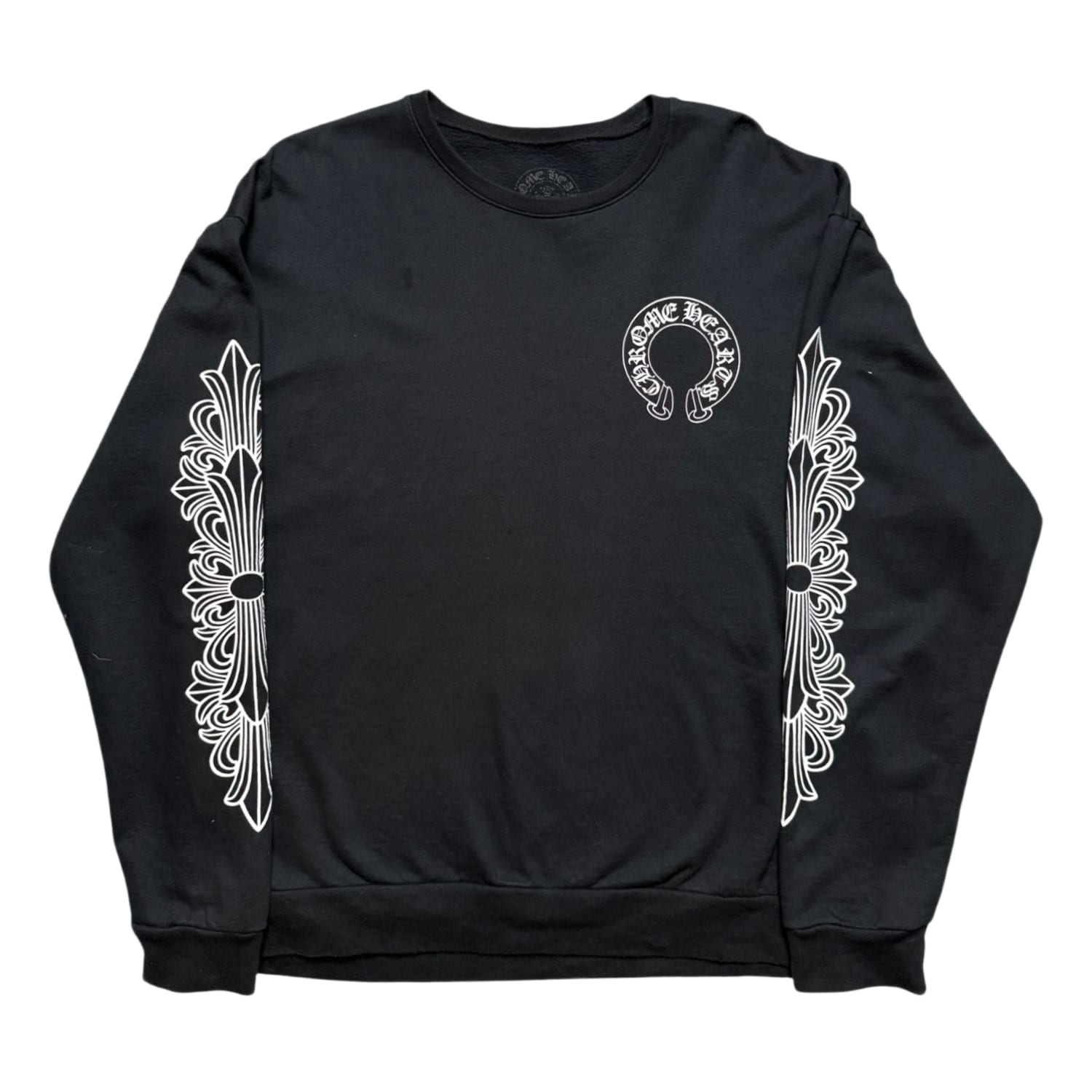 Chrome Hearts Horseshoe Crewneck Black
