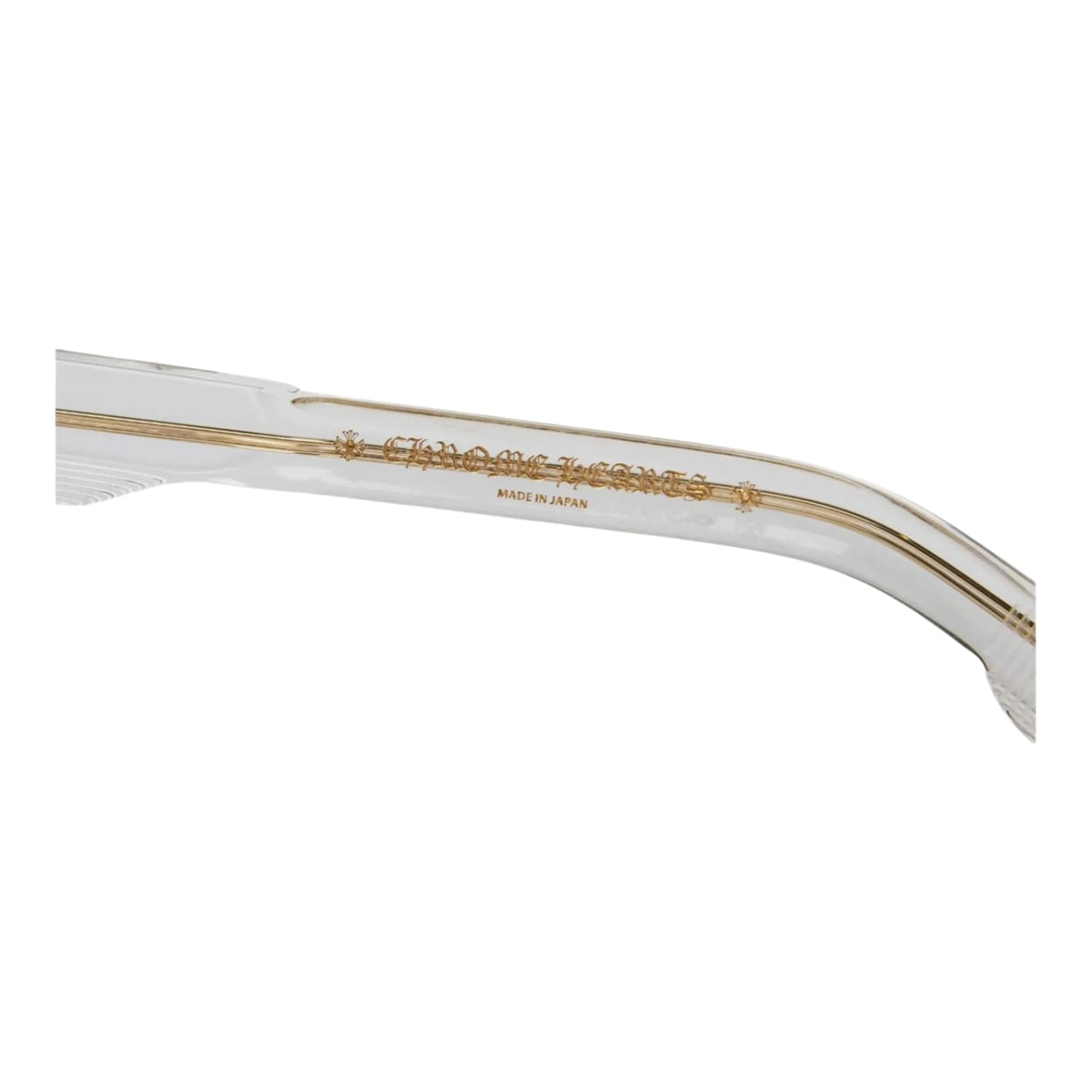 Chrome Hearts Charismadick Crystal/18k Gold Plated Sunglasses