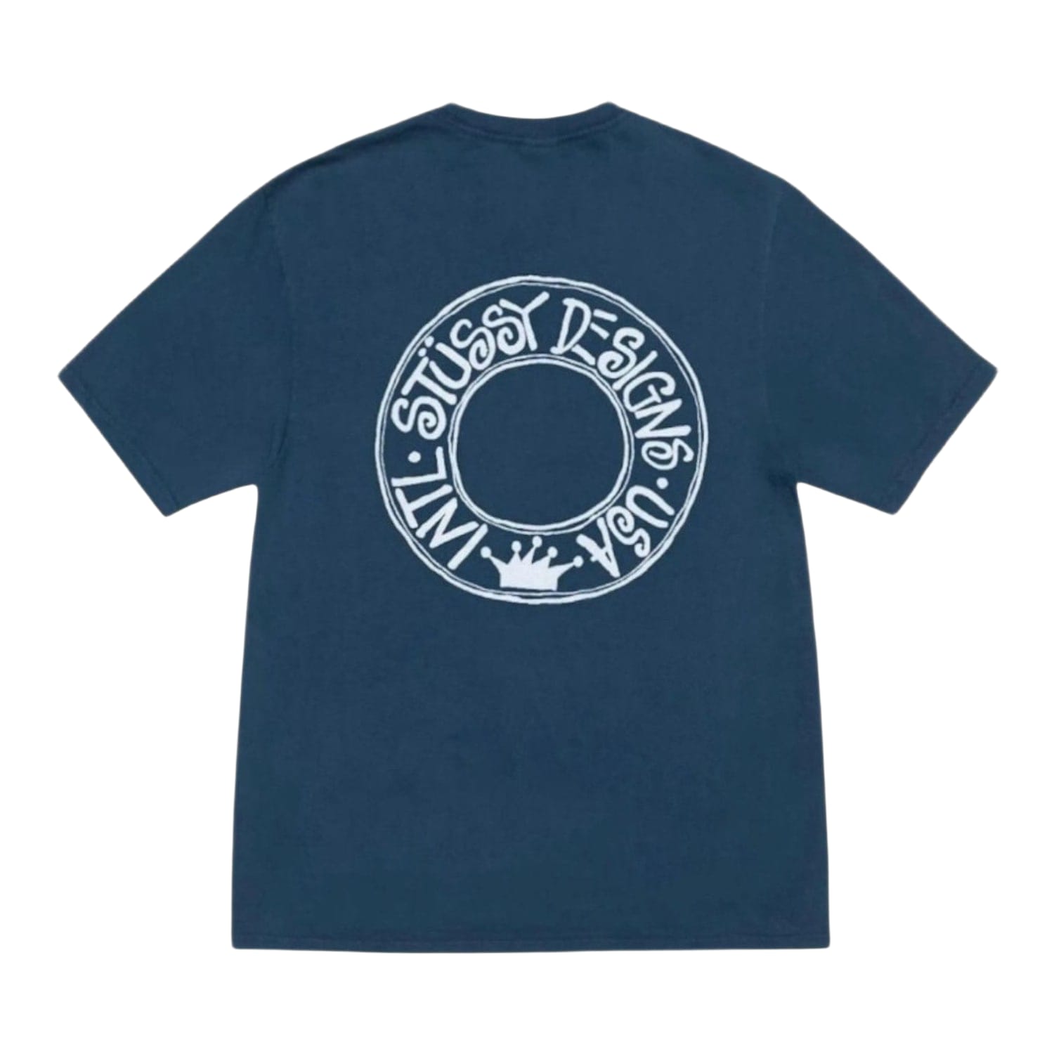 Stussy Buana Pigment Dyed Tee Navy