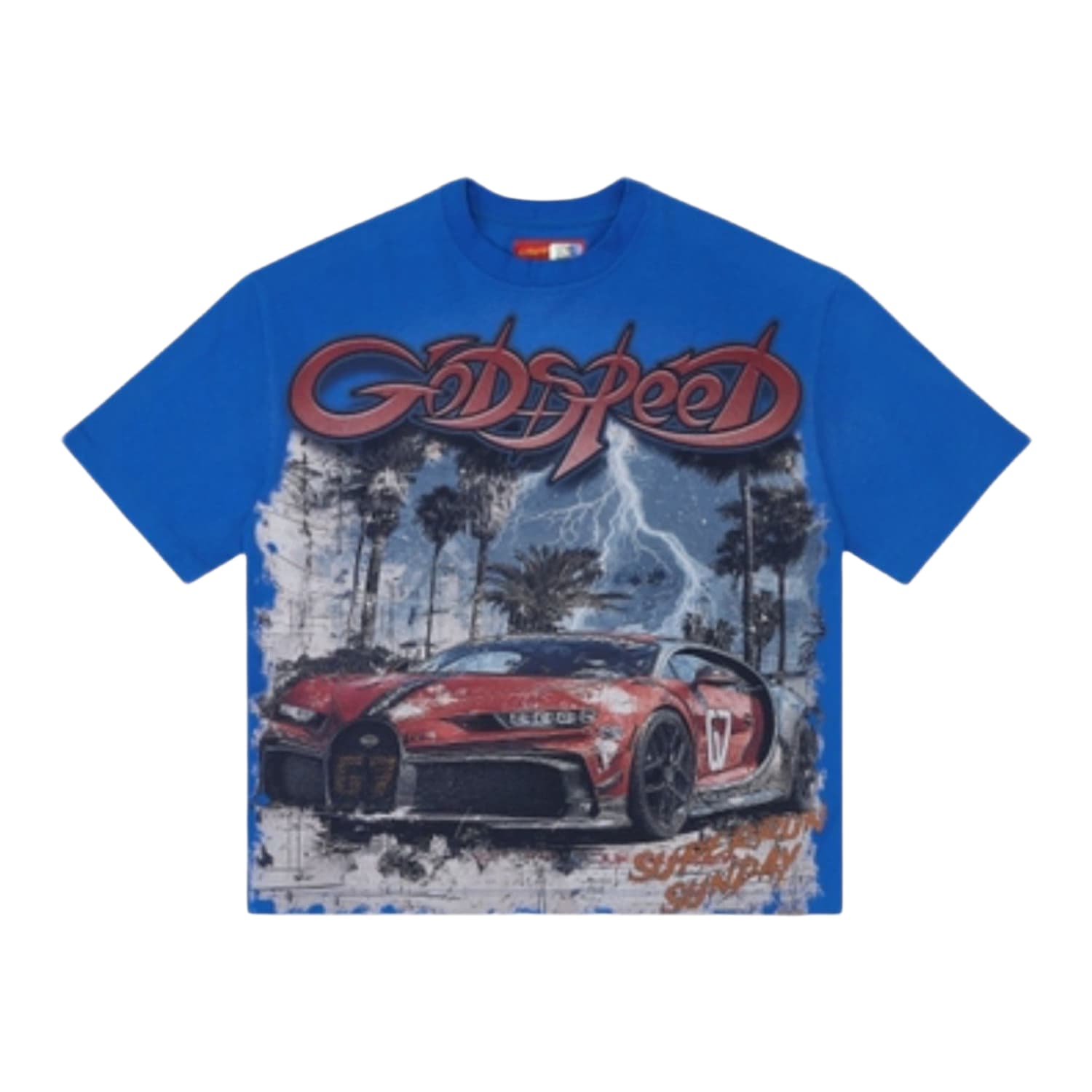 Godspeed Gatti Miami Superrun T-Shirt Royal