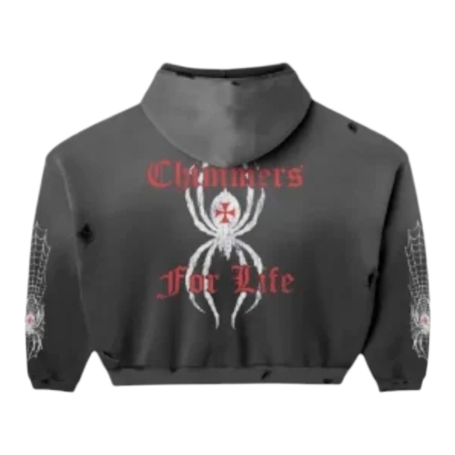 Happy Memories Don't Die HMDD Black Widow Zip Up