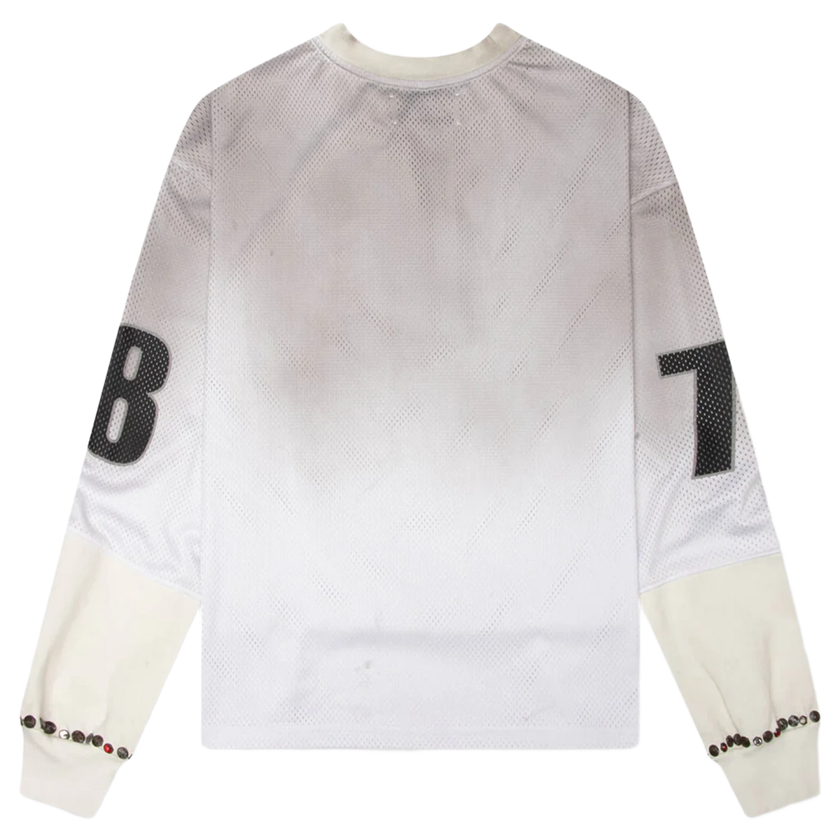 Satoshi Nakamoto Mesh Moto Jersey White