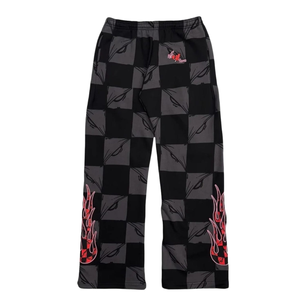 Matty Boy Anti Promo 99 Eyes ATL Flame Sweatpants Black Multi