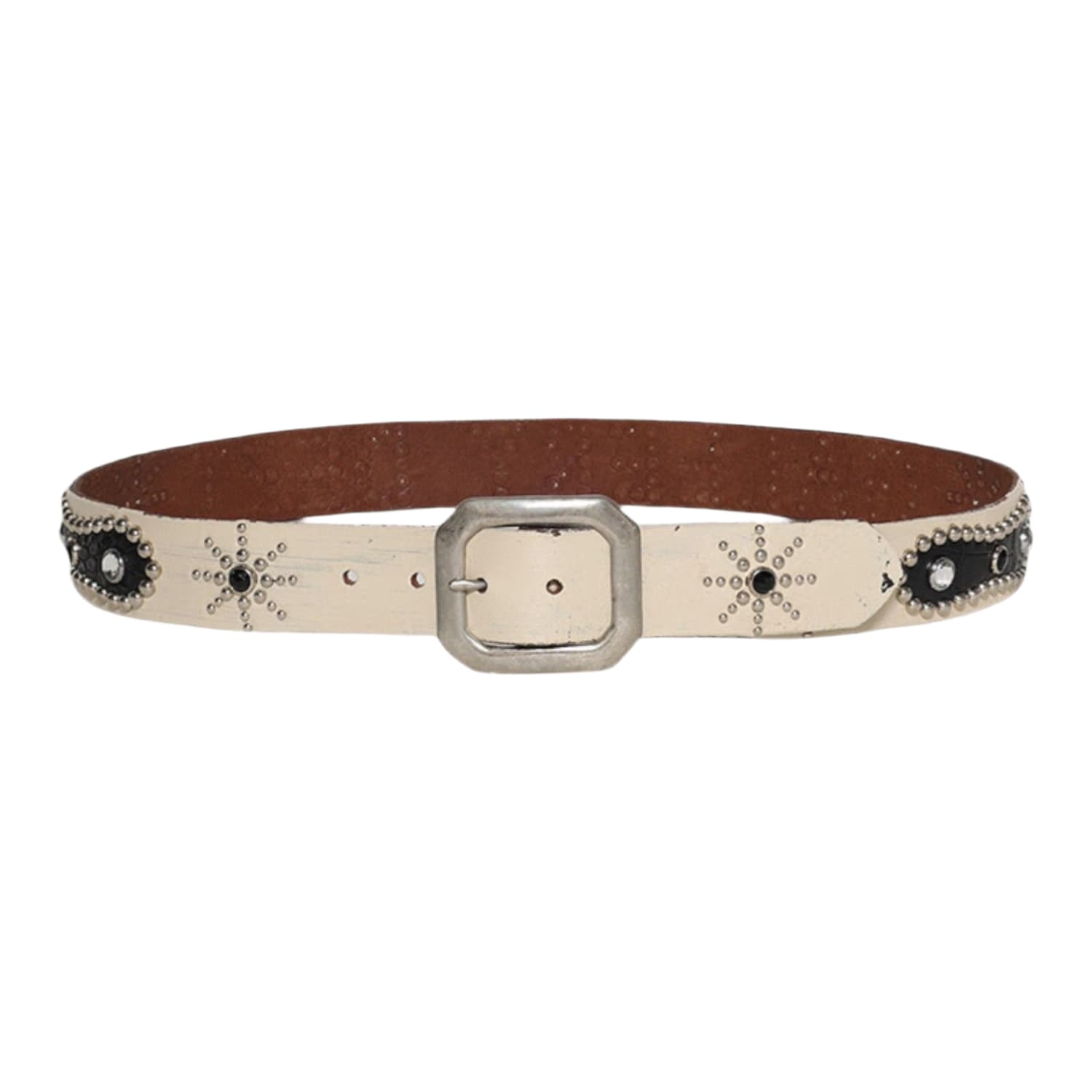 Gallery Dept Painted Studded Belt Black