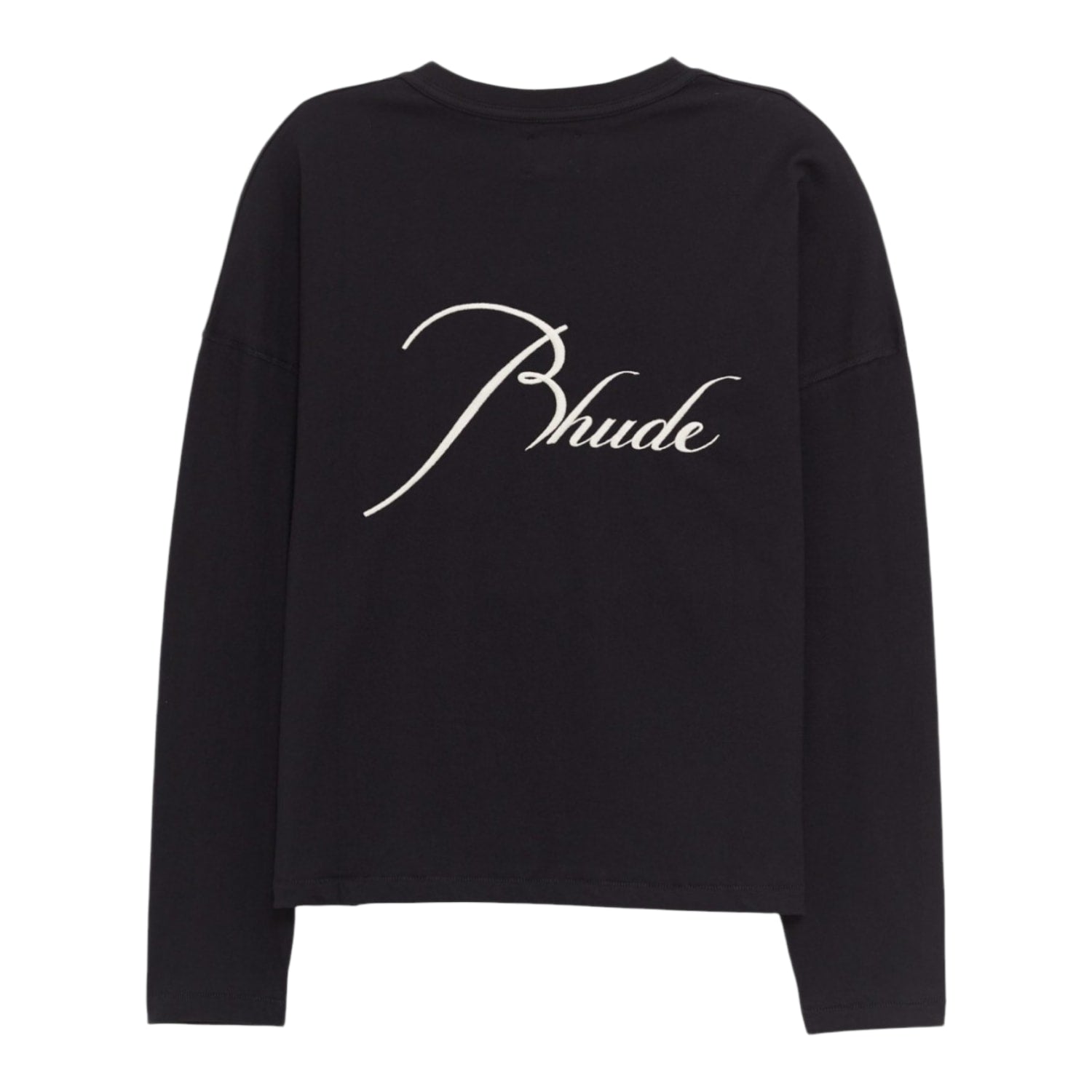 Rhude Classique Reverse L/S Tee Black