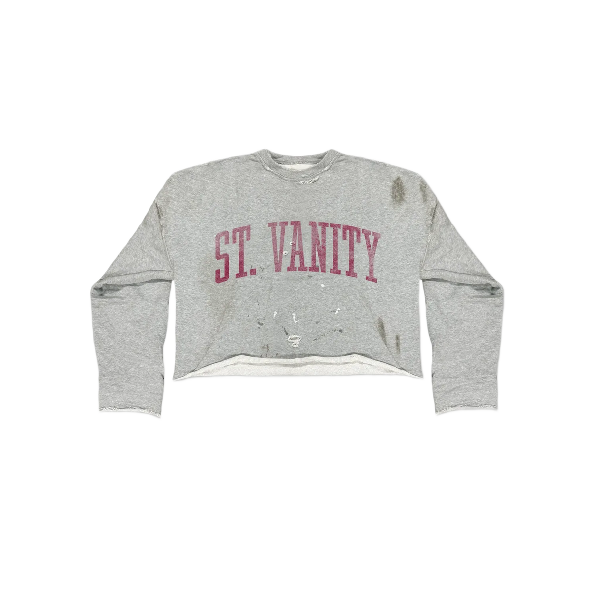 Saint Vanity Sun Devils Crewneck Grey
