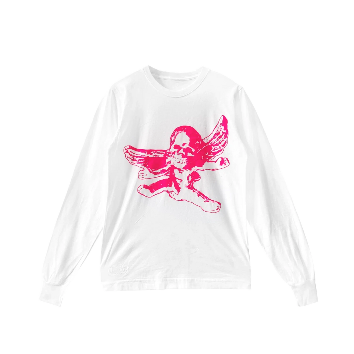 Chrome Hearts Foti Miss Lerlene L/S T-Shirt Pink White