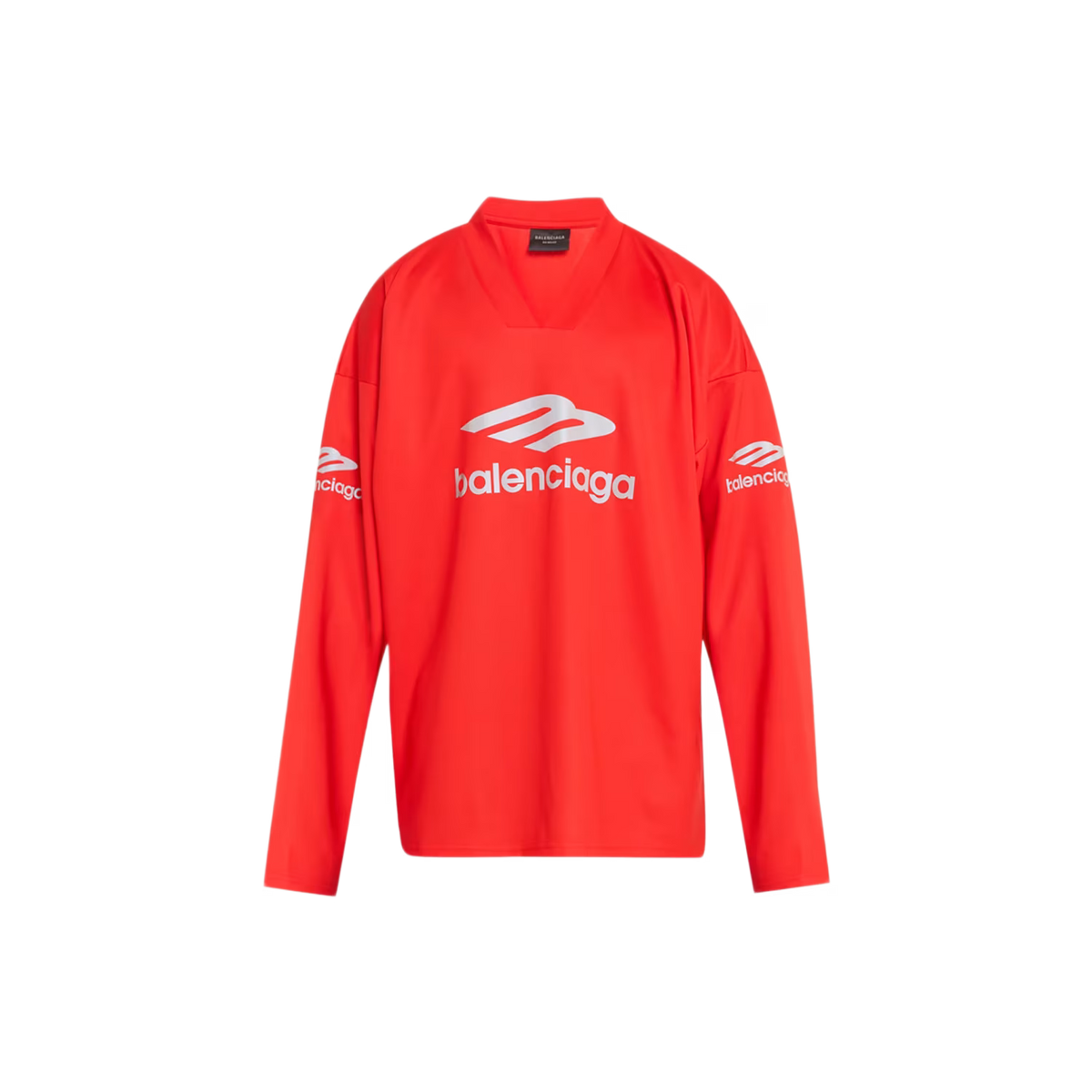Balenciaga 2023 Ski Wear 3B Longsleeve Red