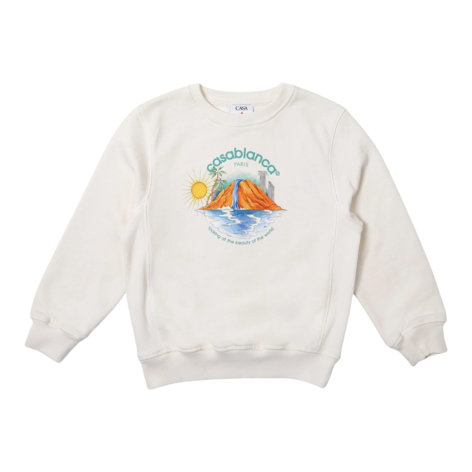 Casablanca World Beauty Crewneck White