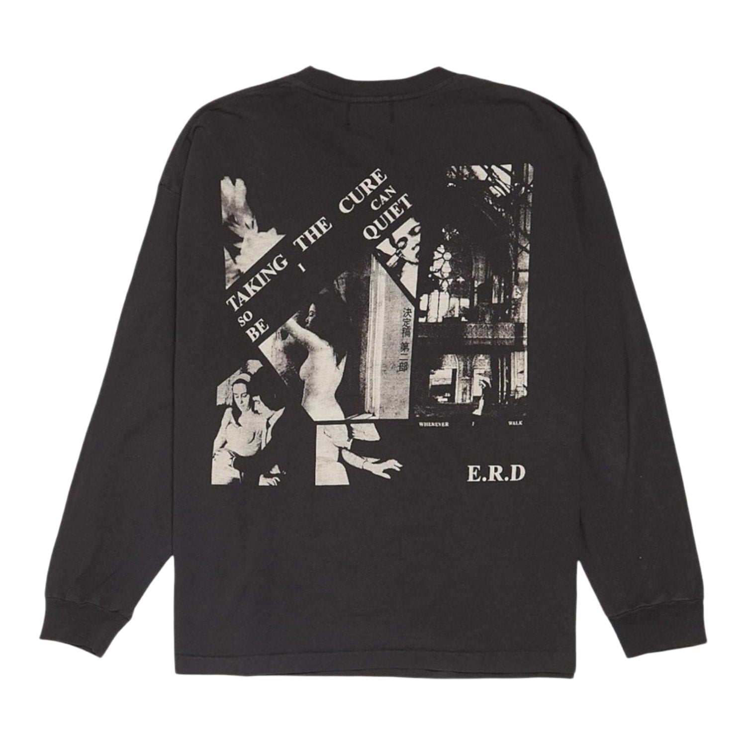Enfants Riches Déprimés Taking The Cure Long-Sleeve T-Shirt Faded Black