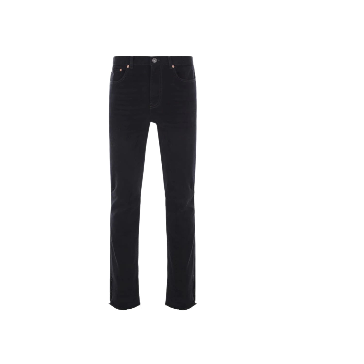 Balenciaga Regular Fit Denim Jeans Black