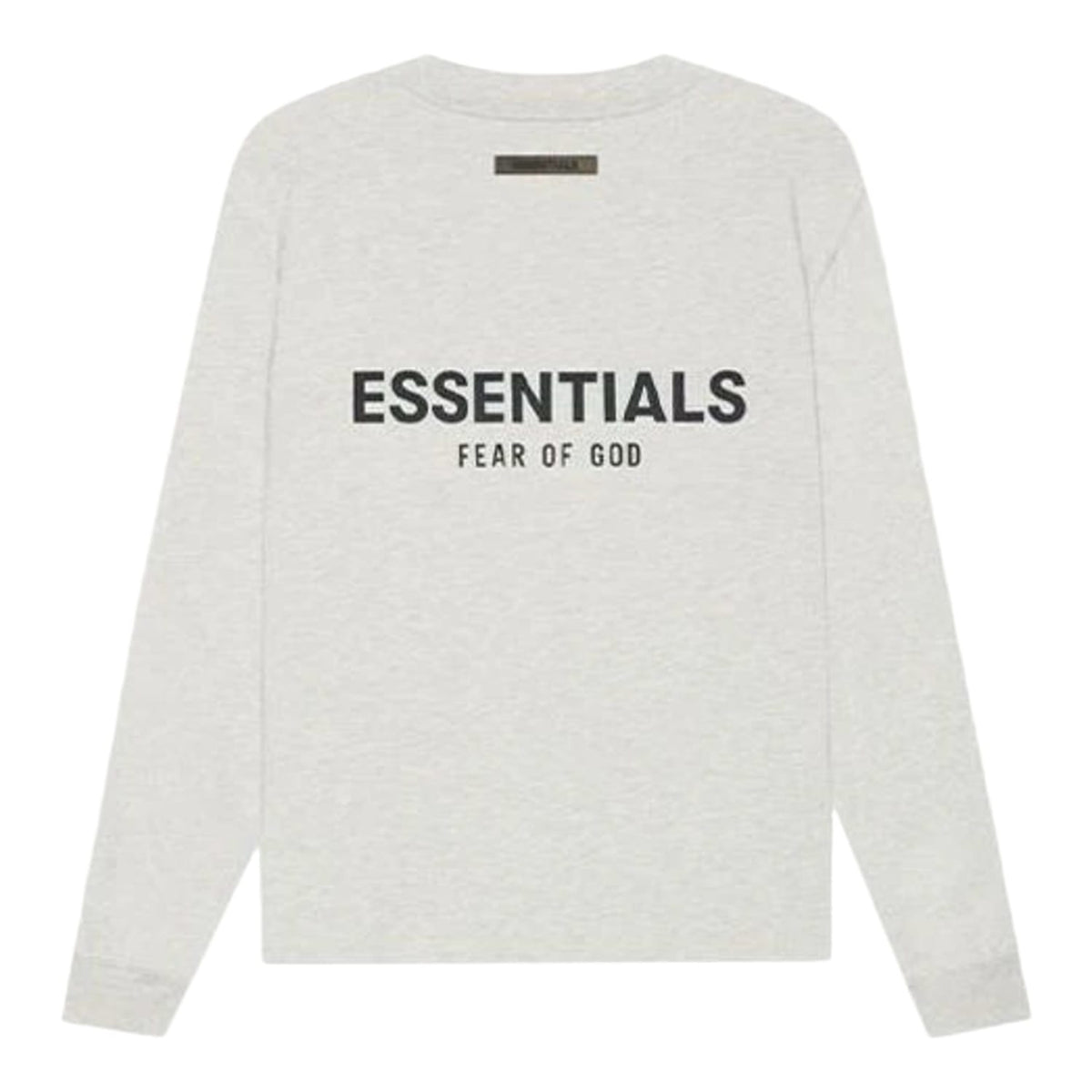 Fear of God Essentials L/S Tee Light Heather Oatmeal