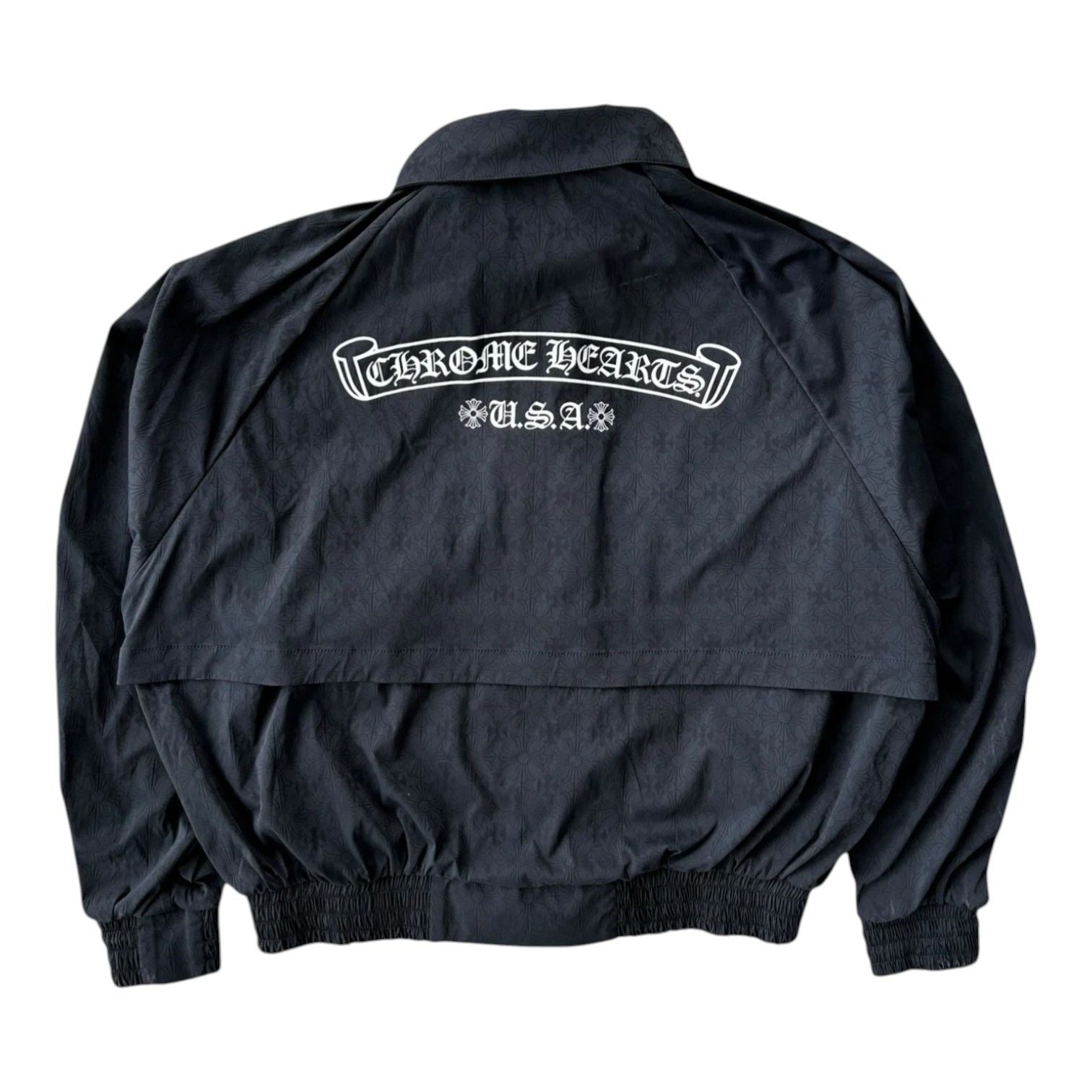 Chrome Hearts Jacquard Monogram Match Point Windbreaker Black