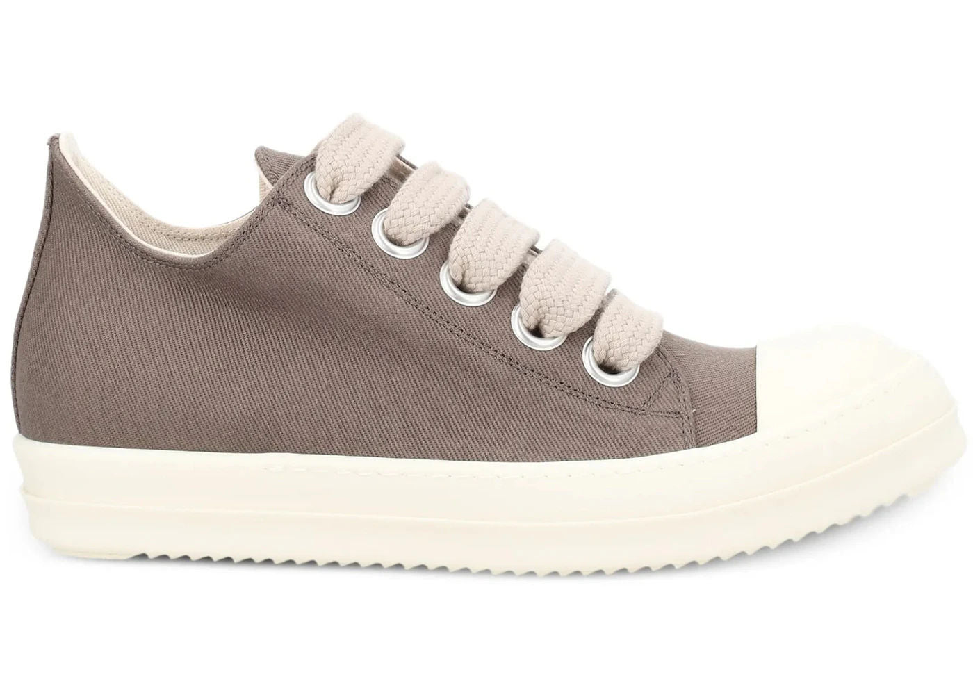 Rick Owens DRKSHDW Low Sneaks Dust Cotton Canvas