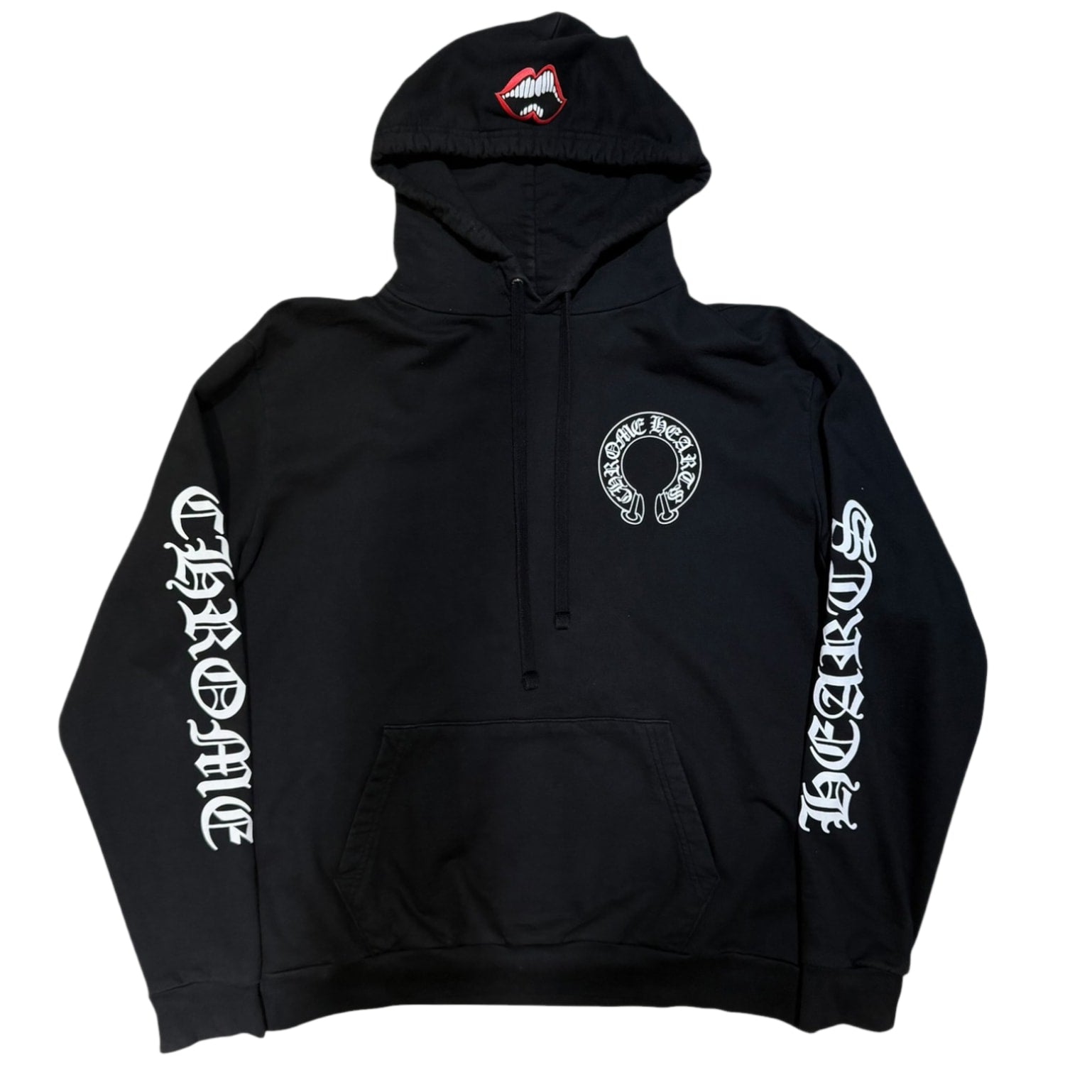 Chrome Hearts Matty Boy Chomper Horseshoe Hoodie Black