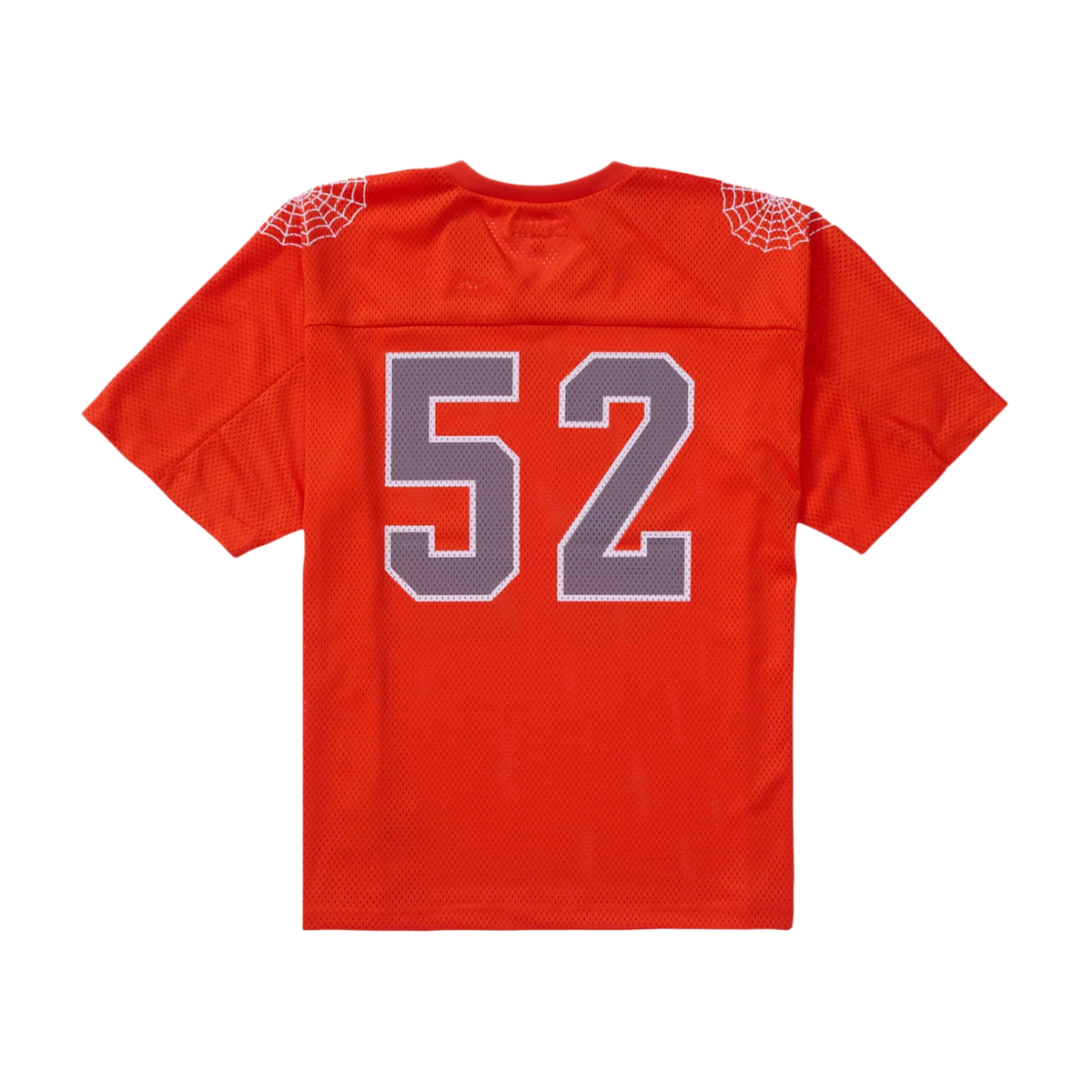 Supreme Spiderweb Football Jersey Orange